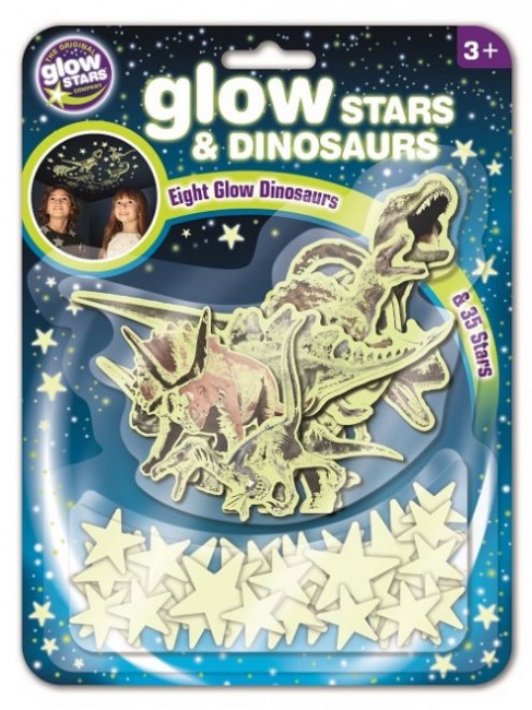Brainstorm Glow Stars and Dinosaurs